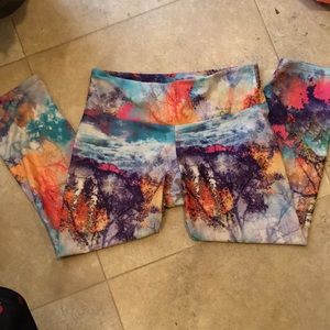 Outdoor scenery rainbow Onzie Leggings